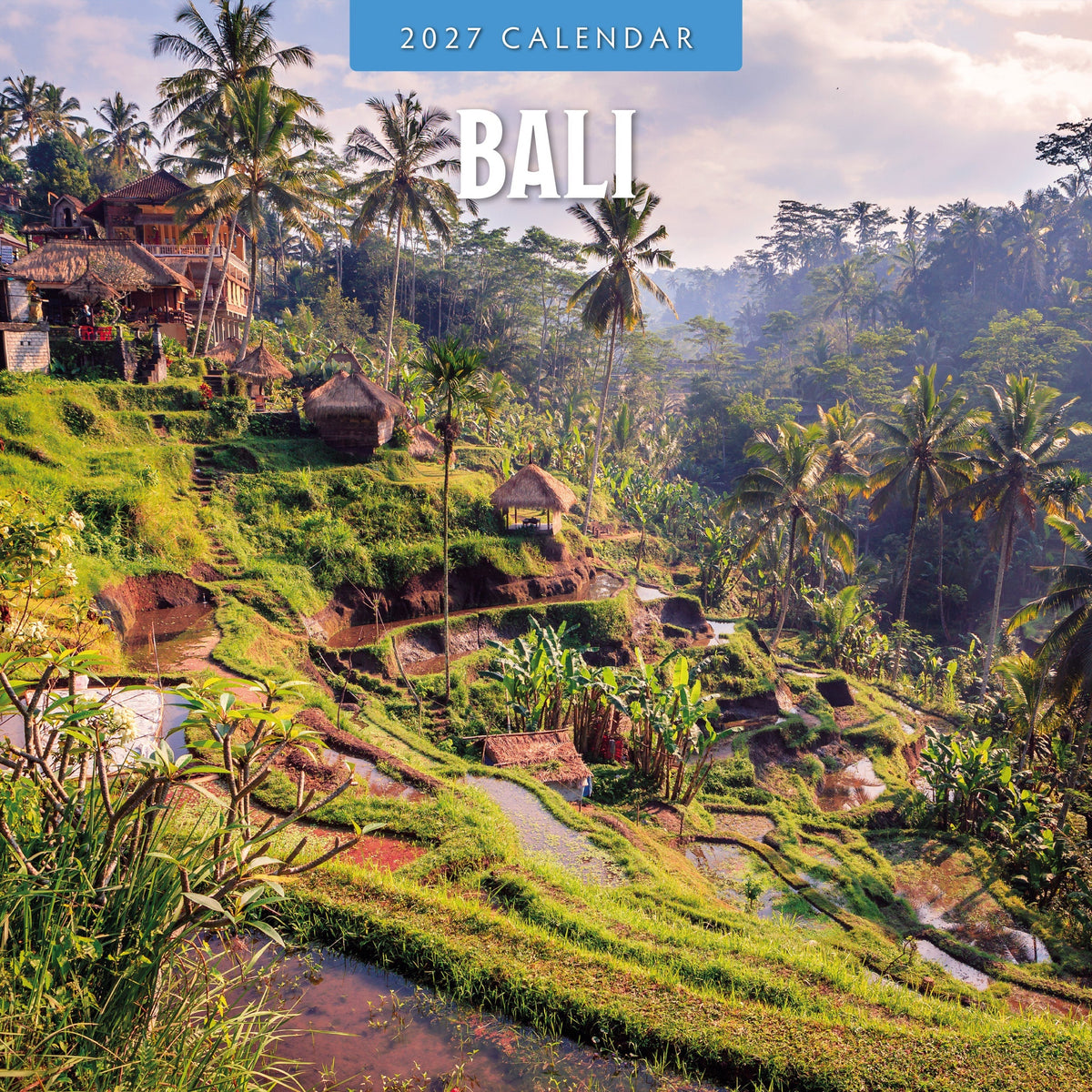 Red Robin Bali 2027 calendar front cover
