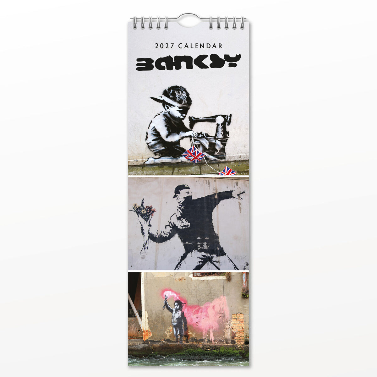 Red Robin Banksy 2027 calendar front cover