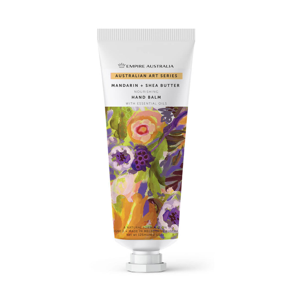 Empire Australia Art Series Mandarin Oil & Shea Butter Hand Cream 125ml