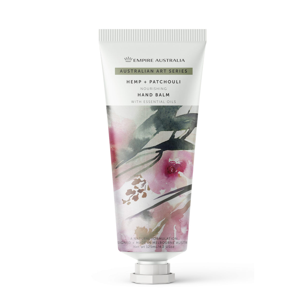 Empire Australia Art Series Hemp & Patchouli Hand Balm 125ml