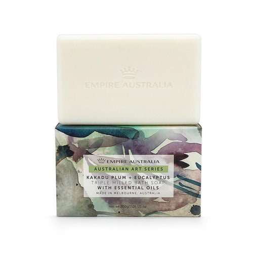 Empire Australia Art Series Kakadu Plum & Eucalyptus Bath Soap 200g