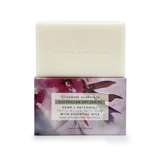 Empire Australia Art Series Hemp & Patchouli Bath Soap 200g