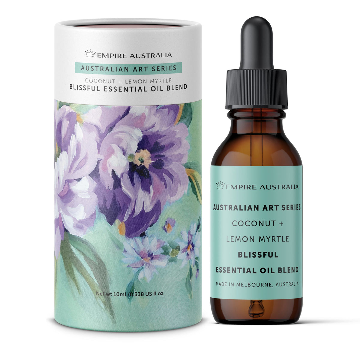 Empire Australia Art Series Coconut & Lemon Myrtle Essential Oil Blend 10ml